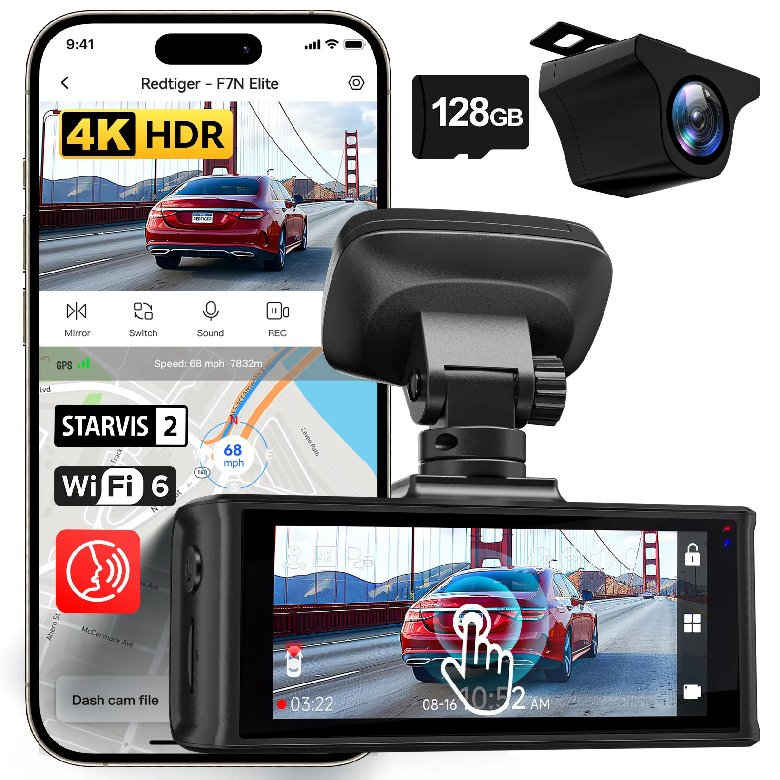 4K Dash cam | Redtiger